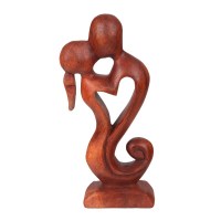 ABSTRAKT DVOJICE SRDCE 20 cm